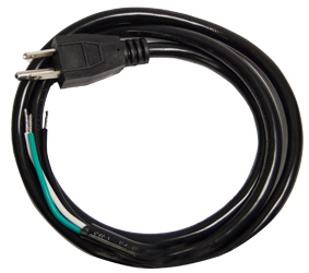 6 FT. 16/3 SPT-2 STRAIGHT PIGTAIL - SPT-2 Power Supply Cord